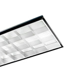 Front View of led 2x4 troffer fixture / troffer light