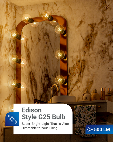 G25 LED Bulbs Filament LED LIGHTING SUNCO Sunco Lighting