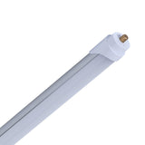 T8 LED Tube, 8ft, FA8 Base, Frosted, Bypass, Type B, 40W, Double Ended, 5000 Lumens