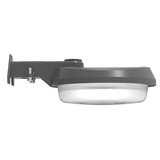 Black LED Barn Light, 65W/50W/35W, Dusk to Dawn, Selectable Wattage & CCT, 8000 Lumens
