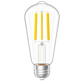 ST58 LED Bulb, Filament, 1000 Lumens