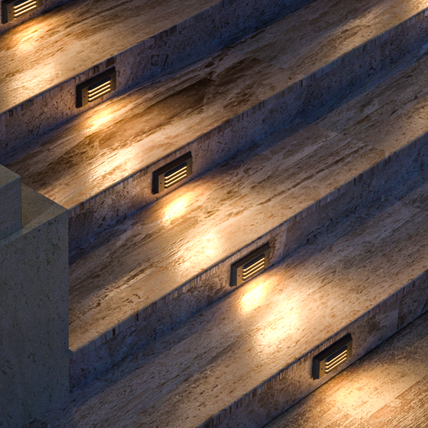 LED Outdoor Step Light 200 Lumens