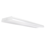 LED Shop Light, 4ft Wraparound, Prismatic Lens, 11 Inch, 8500 Lumens