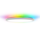 Sunco Lighting 13" Smart Ceiling Light Top View 16 Million Colors RGB Nightlight Mode Enabled
