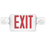 2 Head LED Exit Sign (Red), Floodlight