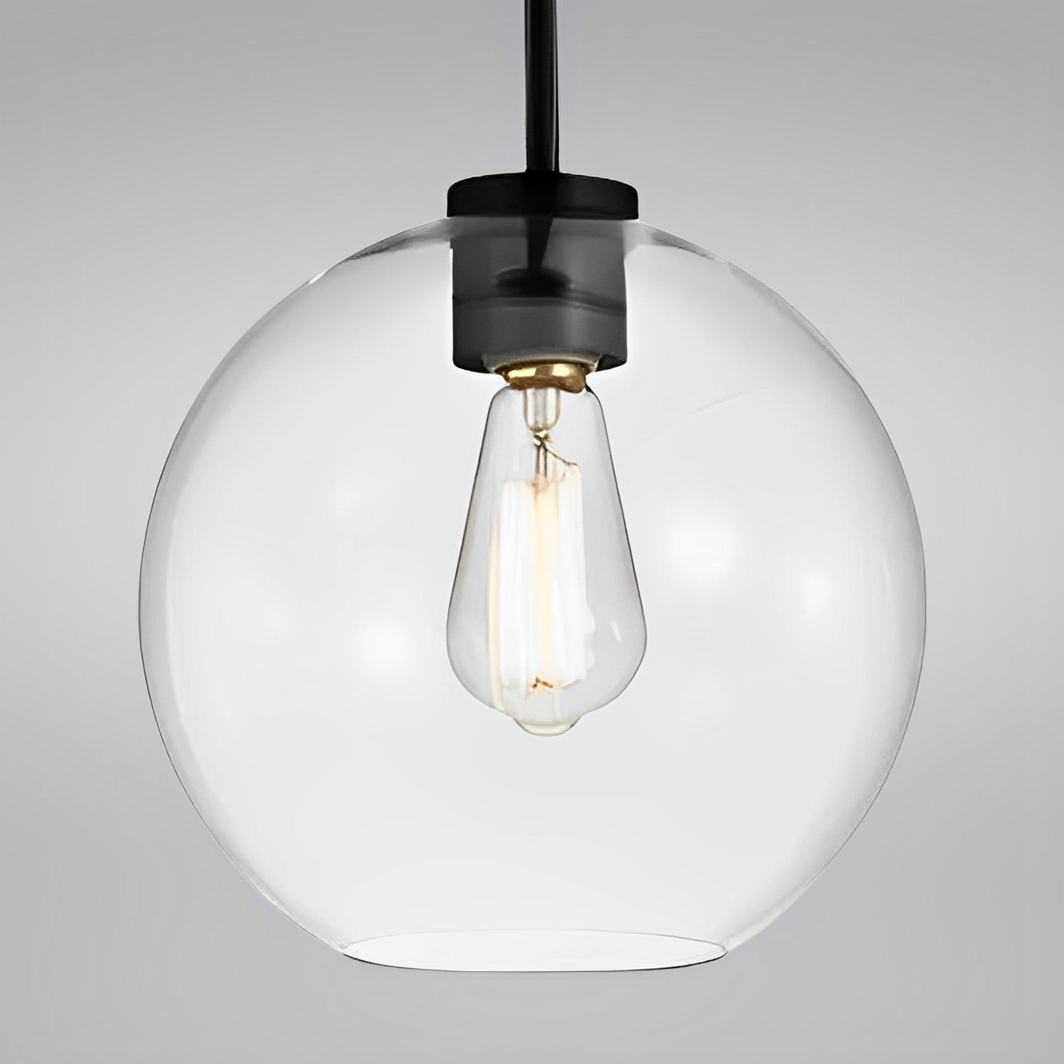 Clear glass globes for lights on sale