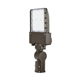 LED Area Light, Parking Lot, 100W, Type III, Dark Bronze, 14100 Lumens