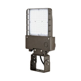 LED Area Light, Parking Lot, 100W, Type III, Dark Bronze, 14100 Lumens