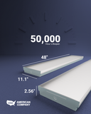 Sunco’s LED prisma wraparounds replace outdated HID fixtures or fluorescent tubes to provide higher energy efficiency.