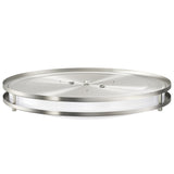 The 14" Brushed Nickel Ceiling Fixture features a low-profile, clean, and modern look with glare-free and even light distribution.
