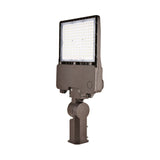 LED Area Light, Parking Lot, 150W, Type III, Dark Bronze, 21000 Lumens