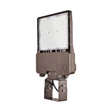 LED Area Light, Parking Lot, 150W, Type III, Dark Bronze, 21000 Lumens