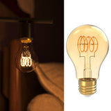 A19 LED Bulb, Spiral Filament, 450 Lumens