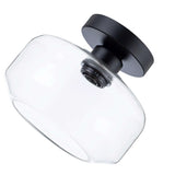 Crafted with a sturdy metal base and a crystal-clear glass shade for lasting beauty.