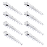 4ft T8 LED Strip Light Fixture, Single-Lamp, Non-Shunted, Single-Ended