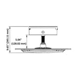 LED Canopy Light, 240W, Dimmable, 33600 Lumens