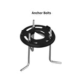 LED Round Bollard Light, Bronze, 24W, Selectable CCT, 3100 Lumens