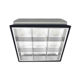 2x2 T8 LED Ready Parabolic Troffer, Non-Shunted, Single/Double Ended