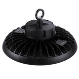 The UFO High Bay features an aluminum heat sink for better cooling and heat dissipation.