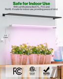 SuncoGrow LED Grow Light, 4ft, 40W Full Spectrum, Linkable