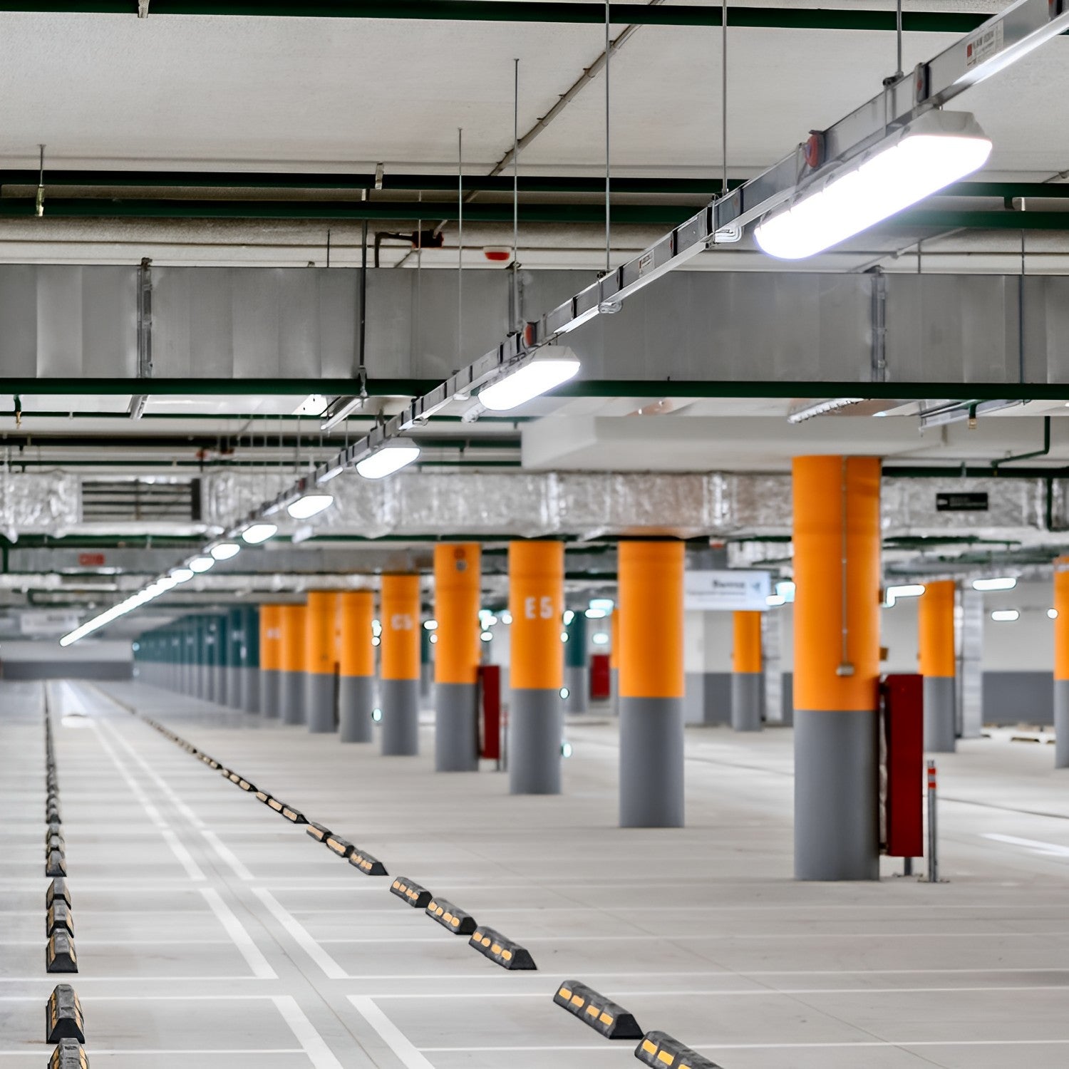 4ft T8 LED Ready Vapor Tight Fixture, Double-Lamp, Non-Shunted, Double Ended
