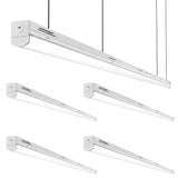 8ft LED Strip Light Fixture, 90W/75W/65W, Selectable Wattage & CCT, 11700 Lumens