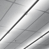 4ft T8 LED Ready Strip Light Fixture, Single-Lamp, Black, Non-Shunted, Single/Double Ended