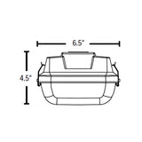 Illustrated Dimension of vapor tight LED