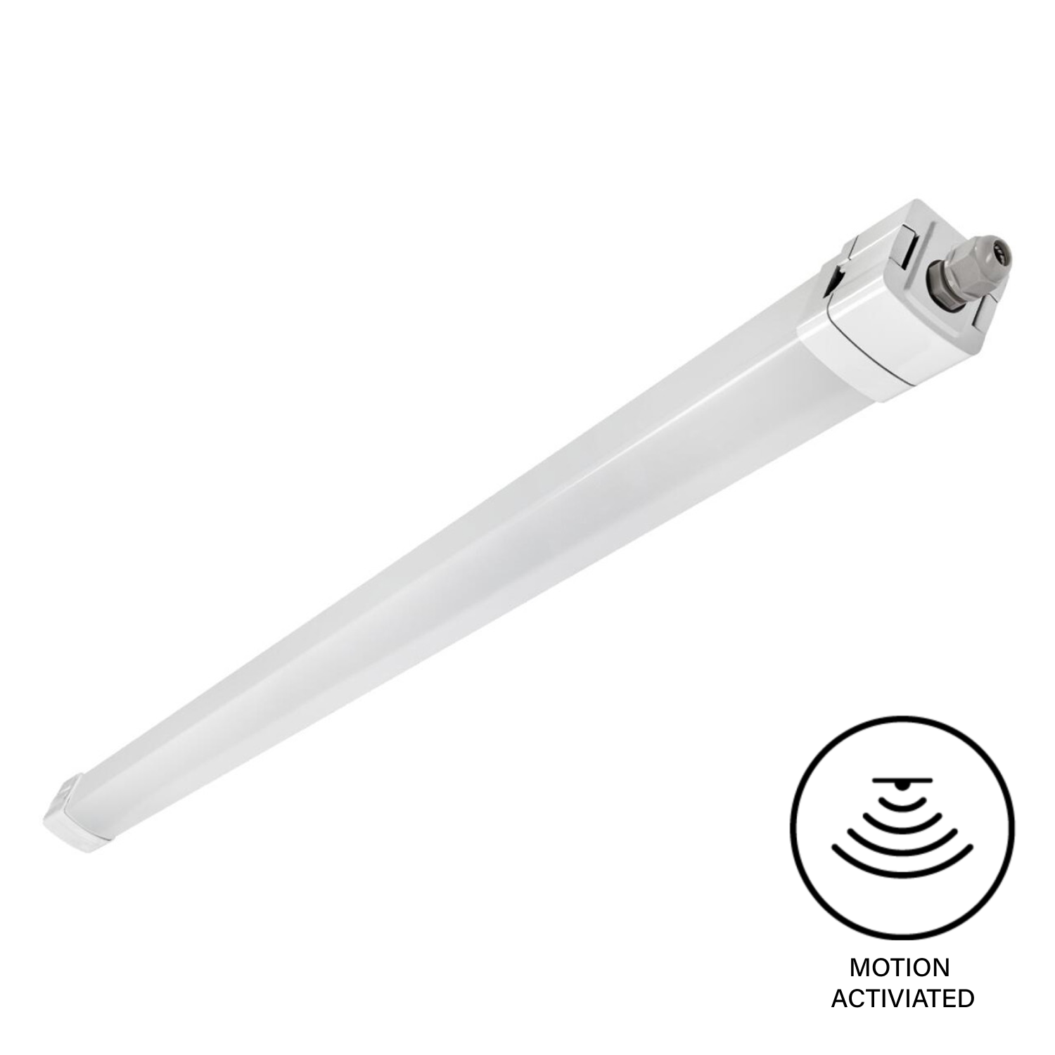 4ft LED Tri-Proof Vapor Tight, Motion Activated, 30W/40W/50W, Selectable Wattage & CCT, 5700 Lumens