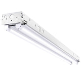 4ft T8 LED Ready Strip Light Fixture, Double-Lamp, Non-Shunted, Single-Ended