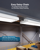The fixture is extendable with up to 4 fixtures.