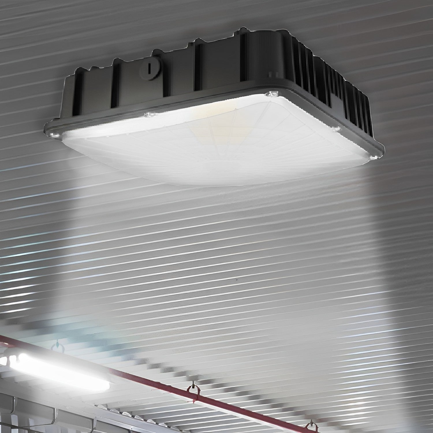 LED Canopy Light, 60W, 6900 Lumens