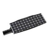 LED Solar Area Light, Motion Activated, 70W, 7200 Lumens