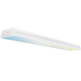 LED Prisma Wraparound, 50W/25W/12.5W, 4ft x 7in, Selectable Wattage & CCT, 6500 Lumens