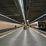 T8 LED Tube, 8ft, FA8 Base, Frosted, Bypass, Type B, 40W, Double Ended, 5000 Lumens