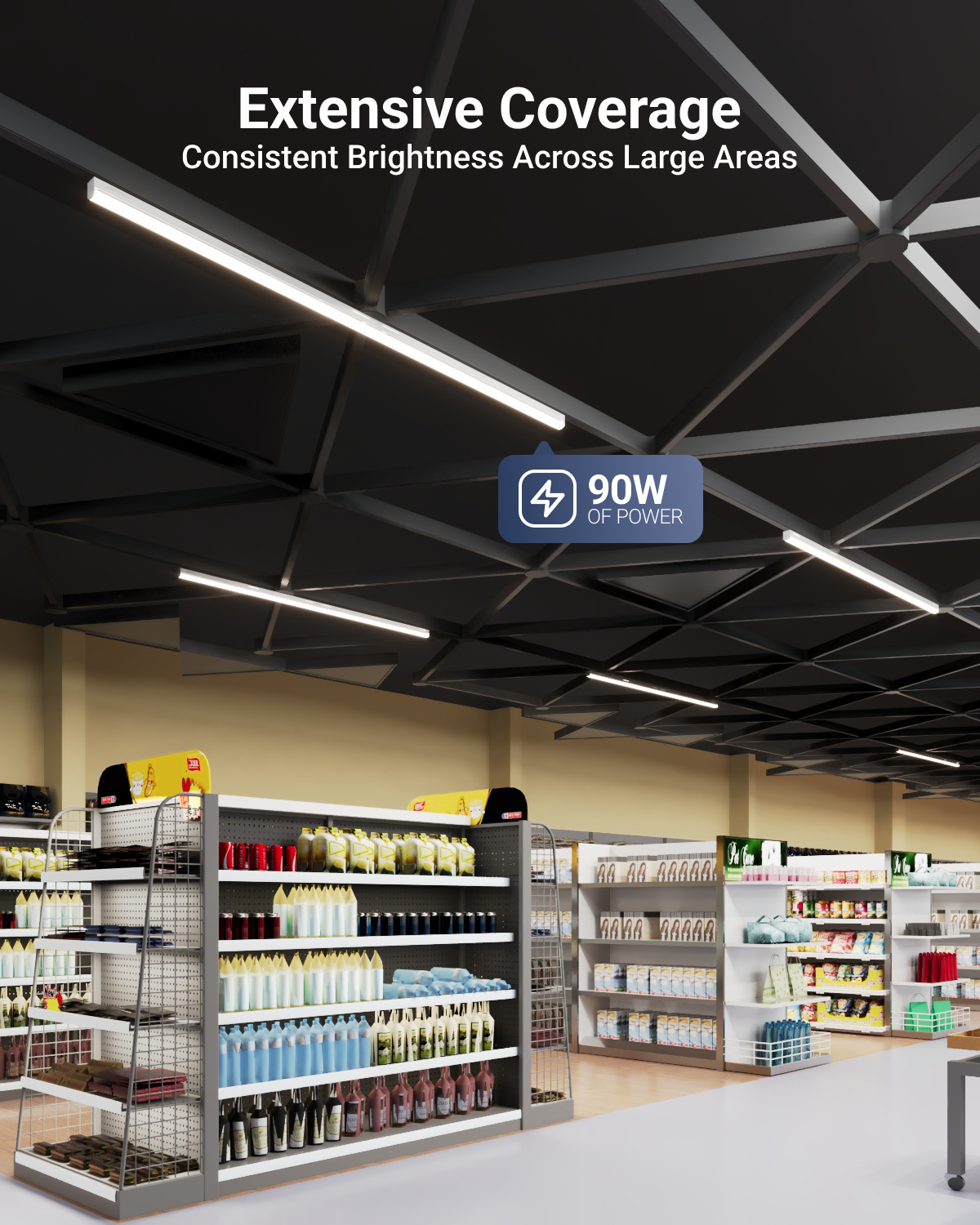8ft LED Selectable Strip Light Fixture | LED LIGHTING | SUNCO – Sunco ...