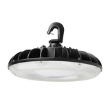 UFO High Bay LED Fixture, 97W/75W/55W/38W, Selectable Wattage & CCT, 14000 Lumens