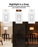 Change the atmosphere of your space with the flip of a switch.
