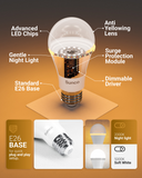 We uphold the highest standards for all our products by testing each product for optimal performance and safety. Our A19 LED bulbs feature instant start up with no warmup and no buzzing or flickering.