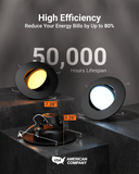 Convert to Sunco's LED adjustable gimbal downlights for instant energy savings (up to 85%).