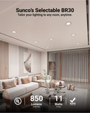 BR30 LED Bulb, Selectable CCT, 850 Lumens