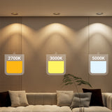 BR30 LED Bulb, Selectable CCT, 850 Lumens