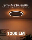 At 1200 Lumens, the nightlight provides the perfect ambient lighting with longer-lasting performance.