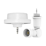 Bi-Level Microwave Motion & Daylight Sensor with Adjustable Swivel Quick Connect Socket