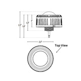 Bi-Level PIR Motion & Daylight Sensor with Adjustable Swivel Connector