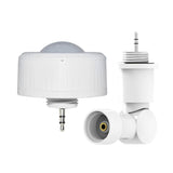 Bi-Level PIR Motion & Daylight Sensor with Adjustable Swivel Connector