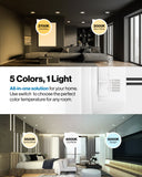 Recessed LED Retrofit Lighting, 4 Inch, Smooth, Selectable CCT, 660 Lumens