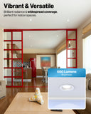 Vibrant & versatile. Brilliant radiance & widesrpead coverage, perfect for indoor spaces.