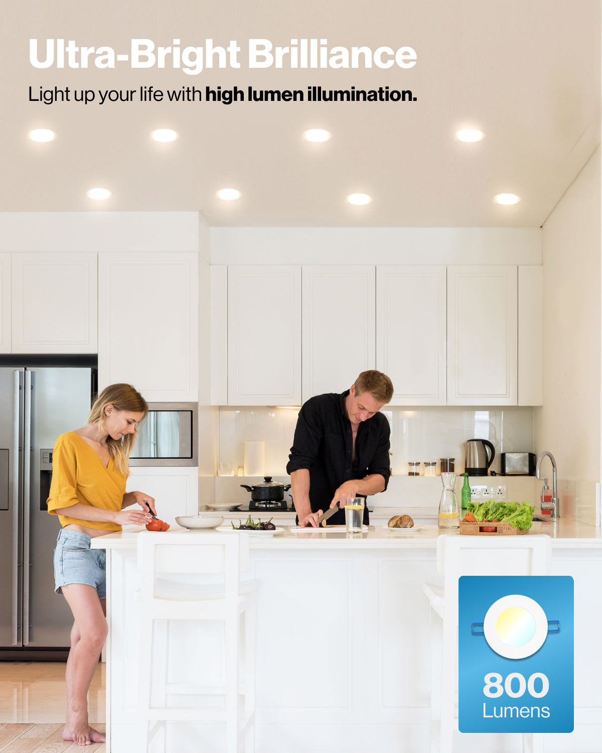 Brighten up your indoor space with vibrant lighting, crisp radiance, and an illuminated experience.