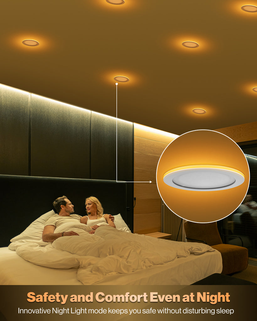 Recessed LED Lighting, 8-Inch, Slim, Selectable CCT | RECESSED LIGHTING ...